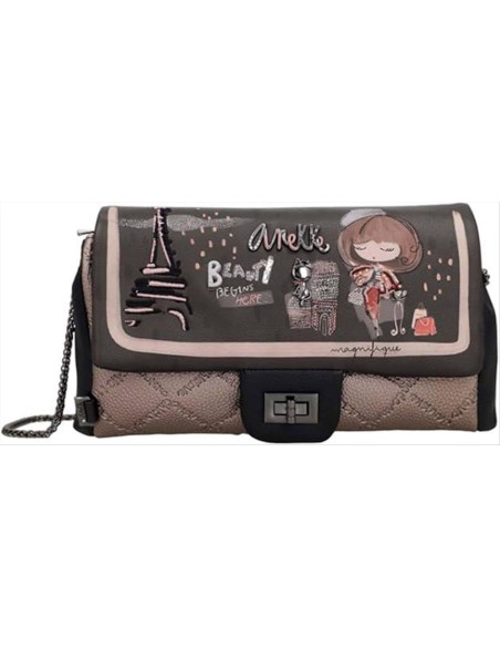 Anekke Mademoiselle borsa tracolla con chiusura a patta