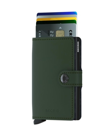 Secrid Miniwallet Matte portafoglio porta carte RFID
