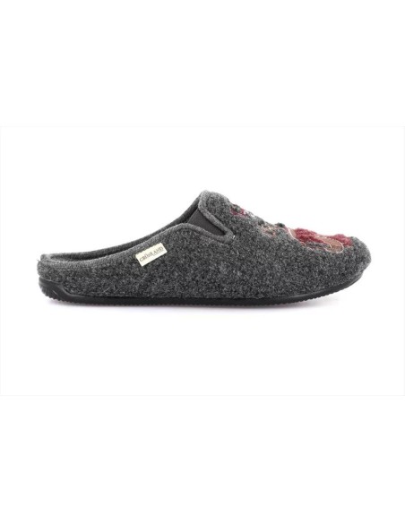 Grünland pantofola ciabatta da uomo in tessuto