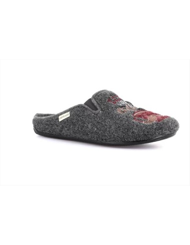 Grünland pantofola ciabatta da uomo in tessuto