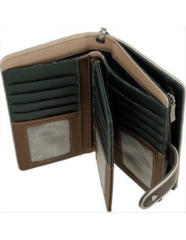 Anekke Real portafoglio grande RFID