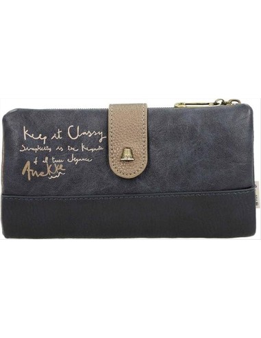 Anekke Studio portafoglio grande flessibile RFID