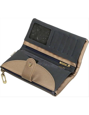 Anekke Studio portafoglio grande flessibile RFID