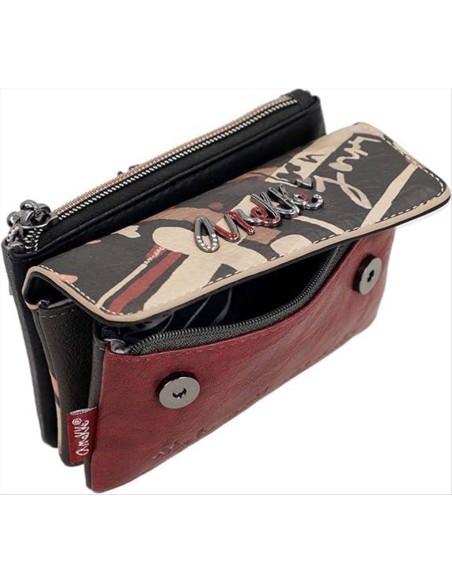 Anekke Parisian porta monete con patta