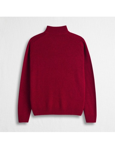 MCS Maglia mezza zip in lana