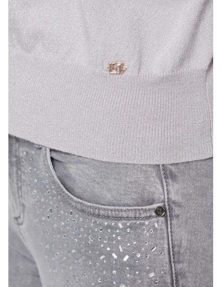 Gaudi Maglia da donna in filato lurex