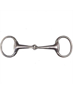 Tattini filetto inglese ad oliva snodato in acciaio inox imboccatura 2