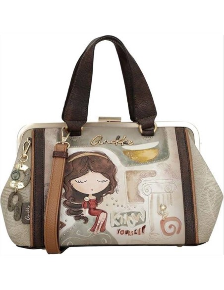 Anekke Muse borsa con chiusura a clip