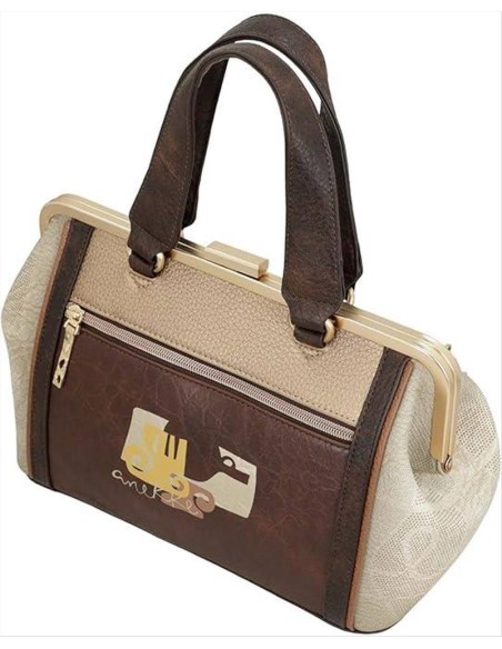 Anekke Muse borsa con chiusura a clip