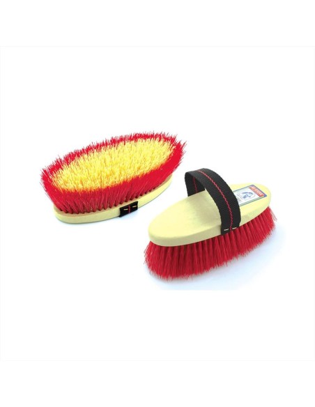 Amahorse spugna dorso in gomma con manico