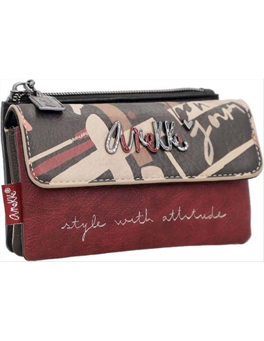 Anekke Parisian porta monete con patta