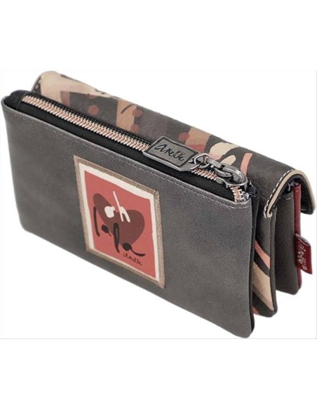 Anekke Parisian porta monete con patta