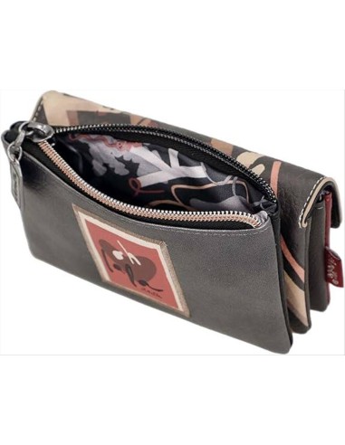 Anekke Parisian porta monete con patta