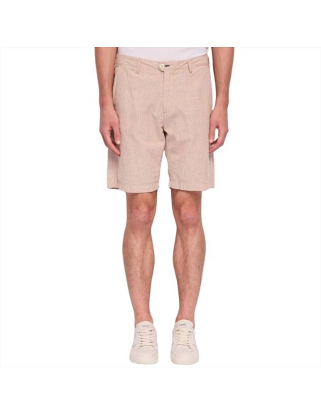 Gaudi Uomo Shorts bermuda in cotone a righe
