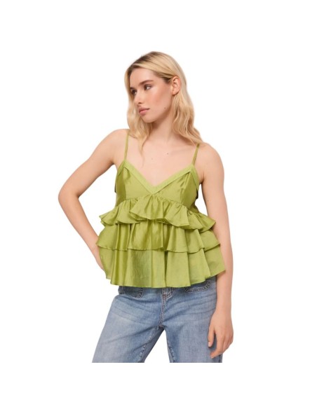 Gaudi Top da donna con balze