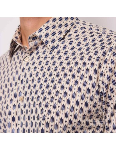 Gaudi Uomo camicia da uomo in cotone stampato