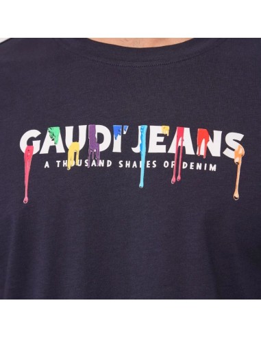 Gaudi Uomo T-shirt in cotone con logo