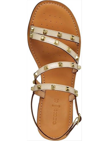 Geox Maddalusia sandali bassi da donna in pelle