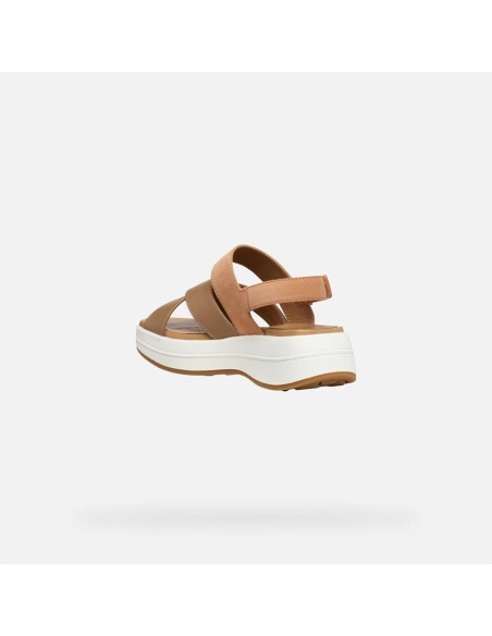 Geox spherica ecub-3 s sandalo da donna in pelle