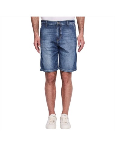 Gaudi Uomo Shorts bermuda in denim di cotone