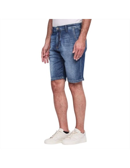 Gaudi Uomo Shorts bermuda in denim di cotone