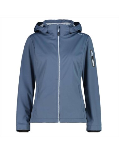 CMP Giacca in Light Softshell con cappuccio staccabile