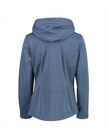 CMP Giacca in Light Softshell con cappuccio staccabile