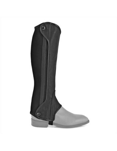 Amahorse Ghette unisex realizzate in morbido cuoio, cerniera laterale 