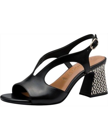 Tamaris sandalo da donna con tacco a blocco