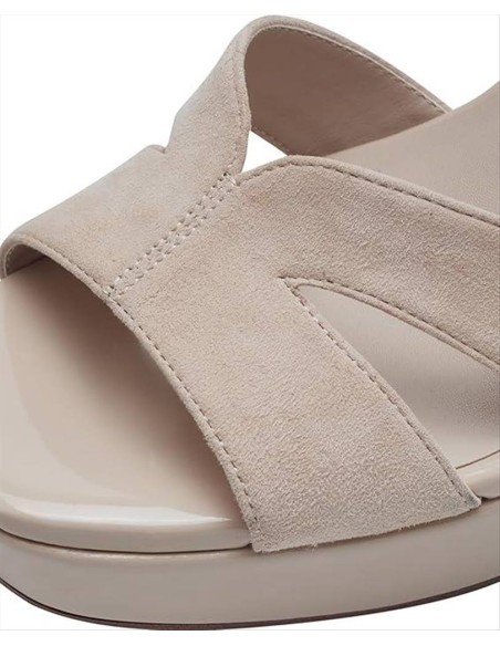 Tamaris sandalo da donna in pelle con tacco