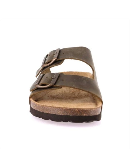 Grünland sandalo da uomo con doppio cinturino