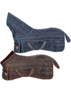 Tattini Coperta da scuderia con collo in agnellino sintetico