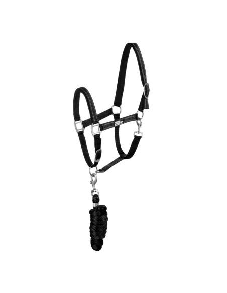 Amahorse Cavezza nylon con lunghina modello reflective