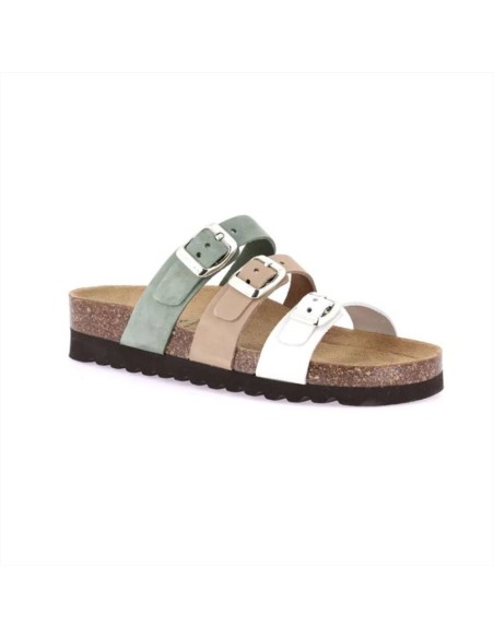 Grunland Ciabatta a tre fasce multicolor