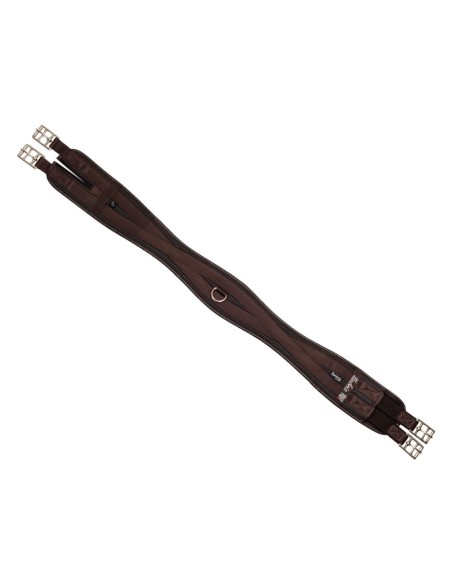 Umbria Equitazione Sottopancia inglese in neoprene a nido d'ape con el