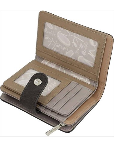 Anekke  Auralis Portafoglio medio rigido RFID