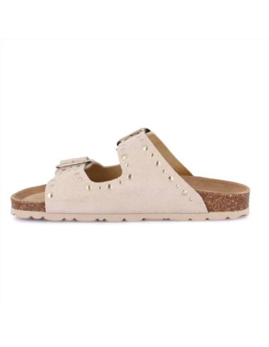 Grunland sandalo da donna doppia fibbia in pelle