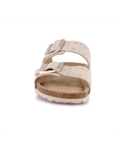 Grunland sandalo da donna doppia fibbia in pelle