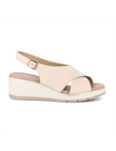 Grünland scarpa Sandalo incrociato in vera pelle