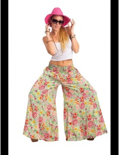 Terre Rouge pantalone da donna stampato in cotone