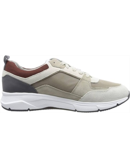 Geox Radente scarpa allacciata da uomo in pelle scamosciata