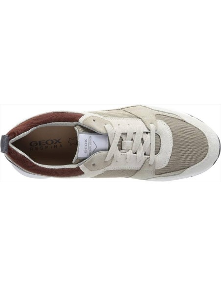 Geox Radente scarpa allacciata da uomo in pelle scamosciata